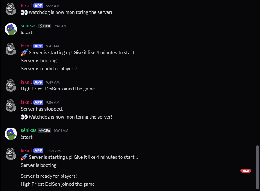 Discord watchdog